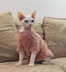 Gingerain Cotton Velvet Super Light Pajamas Hairless Cat