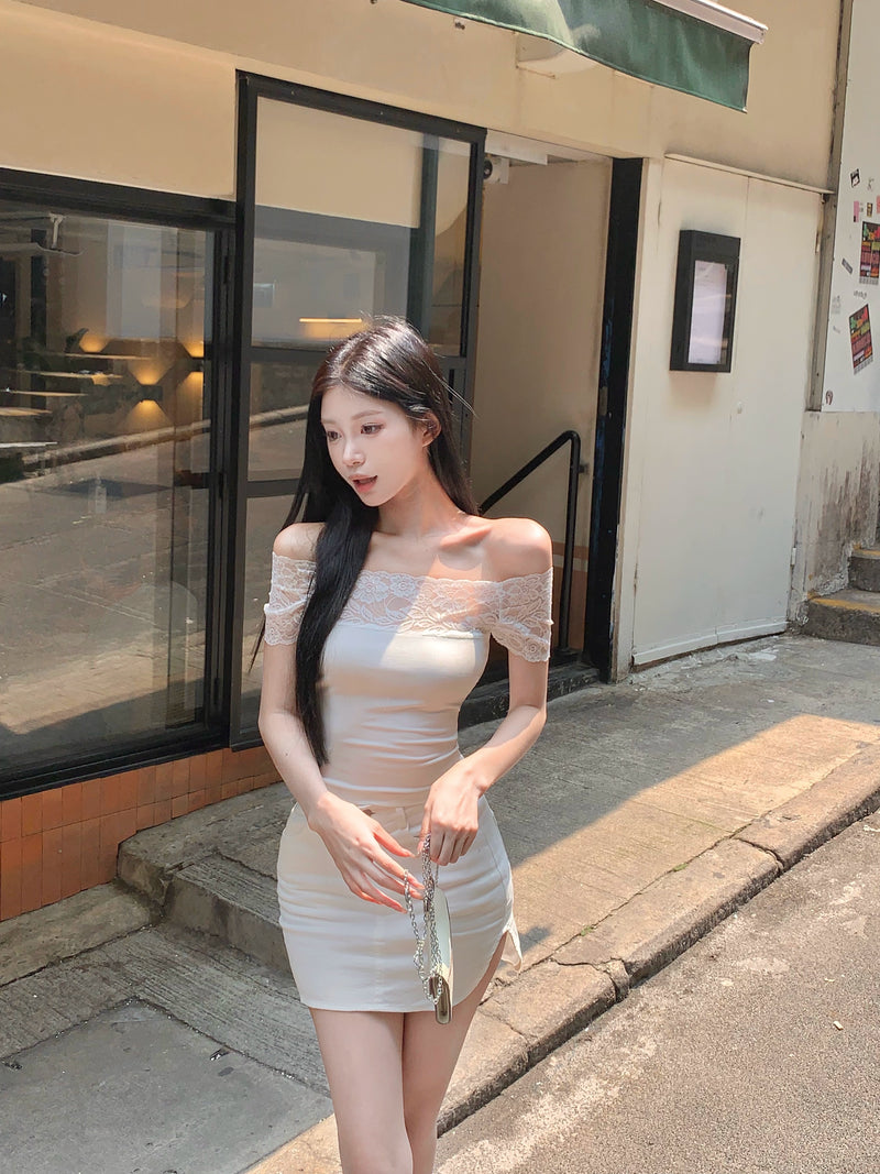 Off-the-Shoulder Hot Summer Silm Beautiful Tops T-shirt