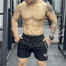 Muscle Exercise Shorts Men's Slim Fit and Quick-Drying Skinny Running Training Squat Summer Brothers Thin Fitness Shorts