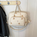 South Korea Bear Flower Mother and Baby Go out Baby Mummy Bag