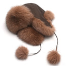 fox fur hat
