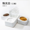 Cat Water Fountain Dog Water Fountain Flowing Non-Plug Electric Cat Drinking Water Dog Feeding Water Keep Dry Mouth Cat Bowl Pet Supplies