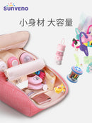 Sanmei Baby Mummy Bag Multi-Functional Large Capacity Backpack Baby Outdoor Fashion Female Satchel Back Ladieswear Baby Diaper Bag