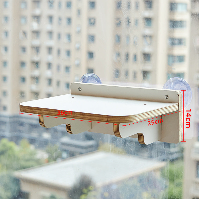 Pet Cat Hammock Cat Nest Cat Crib Hanging Nest Cat Climbing Frame Hanging Window Balcony Glass Cat Sun-Drying Handy Gadget