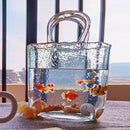 Bag Living Room Ins Glass Fish Globe Handbag