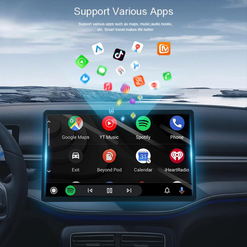 Android 10 Auto Box Three-in-one Navigation Car Wireless Carplay Box