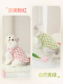 Cat Clothes Summer Pet Kitten Silver Gradual Layer Cat Thin British Shorthair Blue Cat Summer Sleeveless Cute Kittens Vest