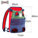 Doglemi Pet Motorcycle Cycling Bag Dog Mesh Portable Breathable Backpack Chest Bag Backpack Cat Bag