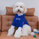 Cute Large Dog Clothes Pet Suit Spring and Autumn Anti-Lint Labrador Golden Retriever Giant Dog Clothes Trendy