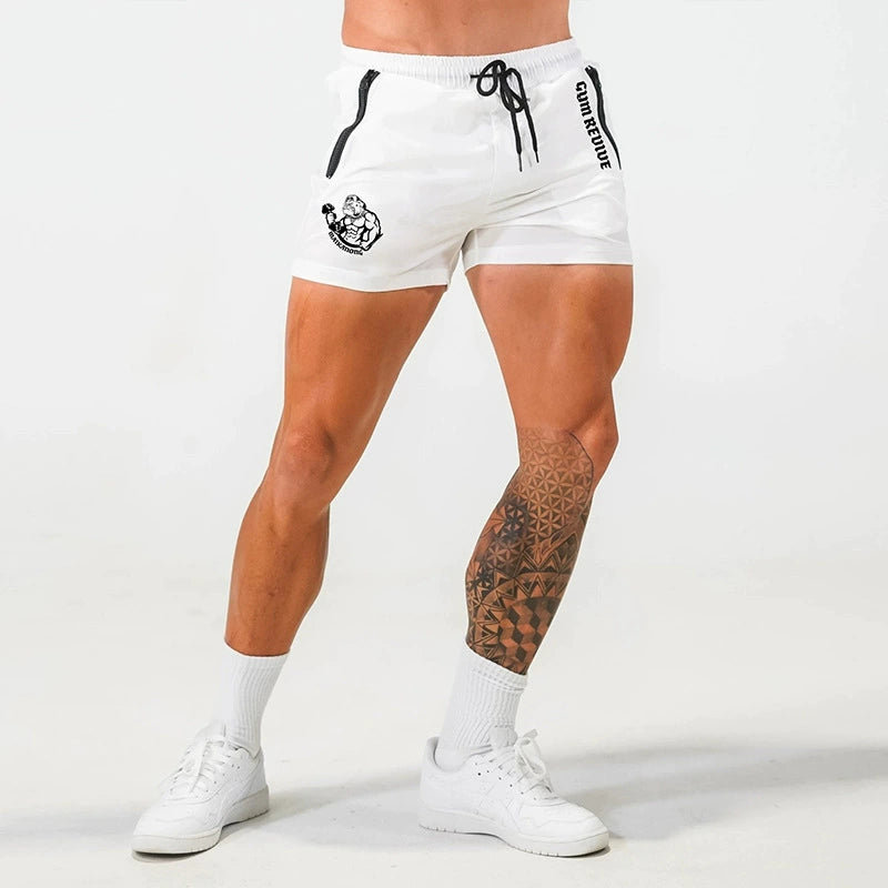 Men's Breathable Thin Stretch Quick-Dry Workout Shorts