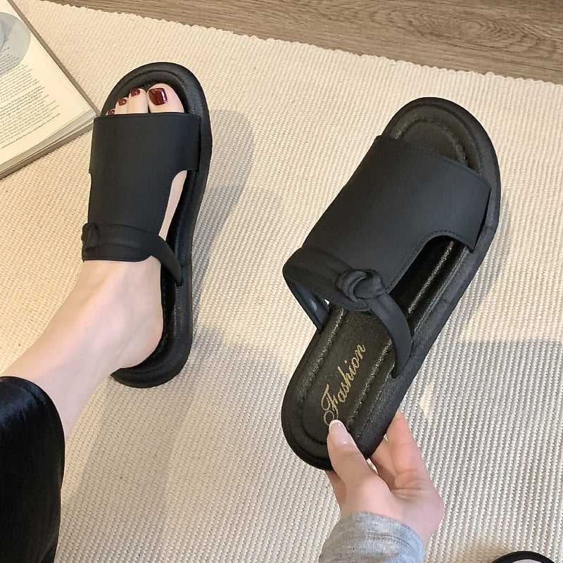 Open Toe Sandals Outdoor Non-slip Women's Flat Shoes