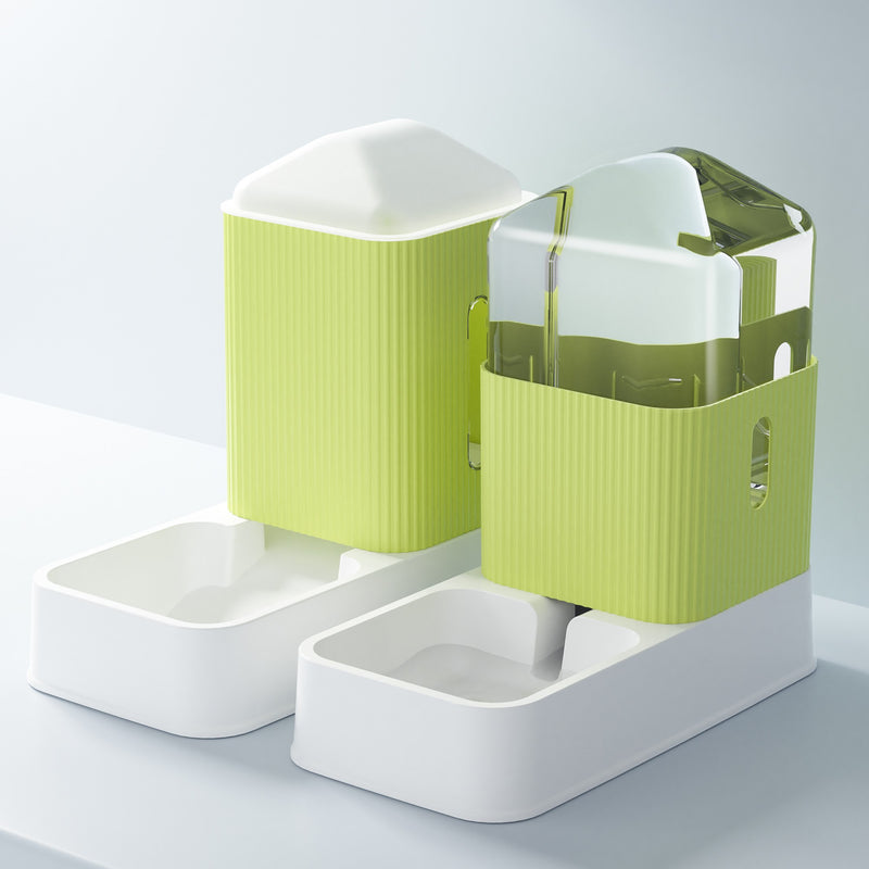 Cat Water Fountain Dog Water Fountain Flowing Non-Plug Electric Cat Drinking Water Dog Feeding Water Keep Dry Mouth Cat Bowl Pet Supplies