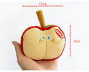 INS South Korea Apple Food Hiding Toy Pet Dog Smell Sound Interactive Toy Dogs and Cats BB Call Teddy/Pomeranian