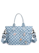 Mummy Bag Summer Tote Shoulder Messenger Bag Baby Diaper Bag Easiest for Match K-style Baby Mom Strap Doll Bag Dry Wet Separation