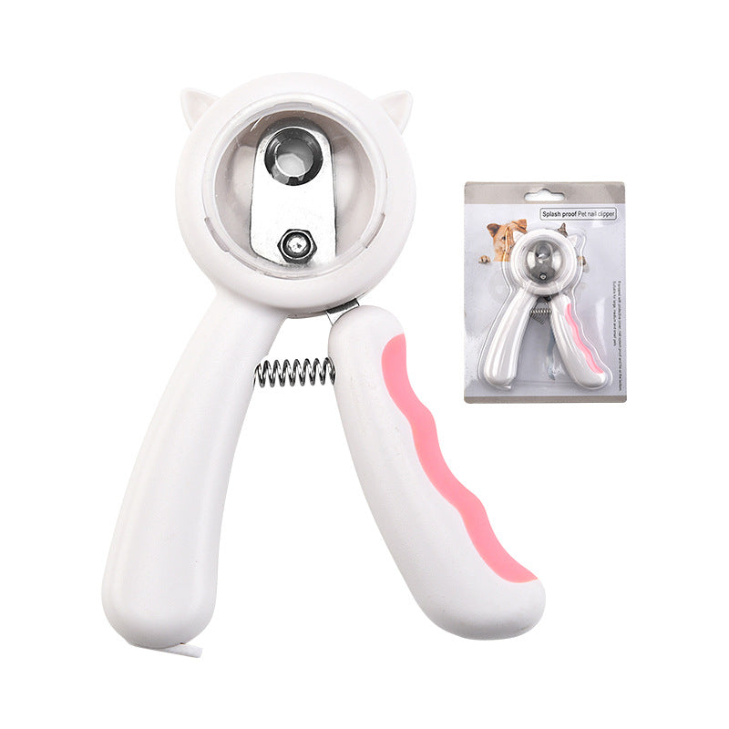 Cat Nail Scissors Handy Gadget Dog Pet Special Nail Clippers Knife LED Light Blood Line Anti-Bleeding Novice Rabbit