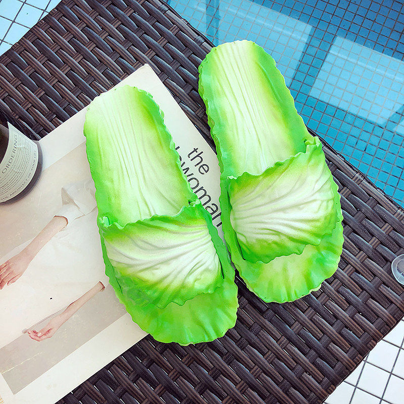 Fashion Creative Cabbage Slippers For Women