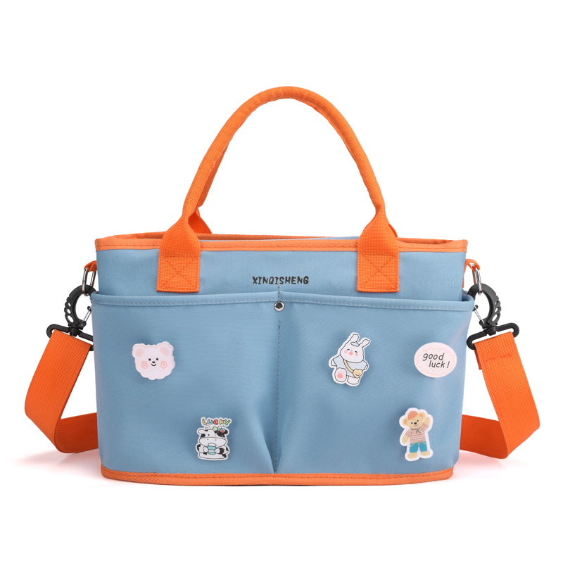 Fashion Mummy Baby Diaper Bag 2023 New Arrival Multi-Function Feeder Shoulder Crossbody Bag Baby Outdoor Lightweight Mother Bag