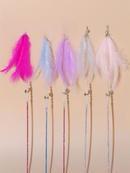 Tassel Long Brush Holder New Arrival Fairy Hair Ball Relieving Stuffy Cat Teaser
