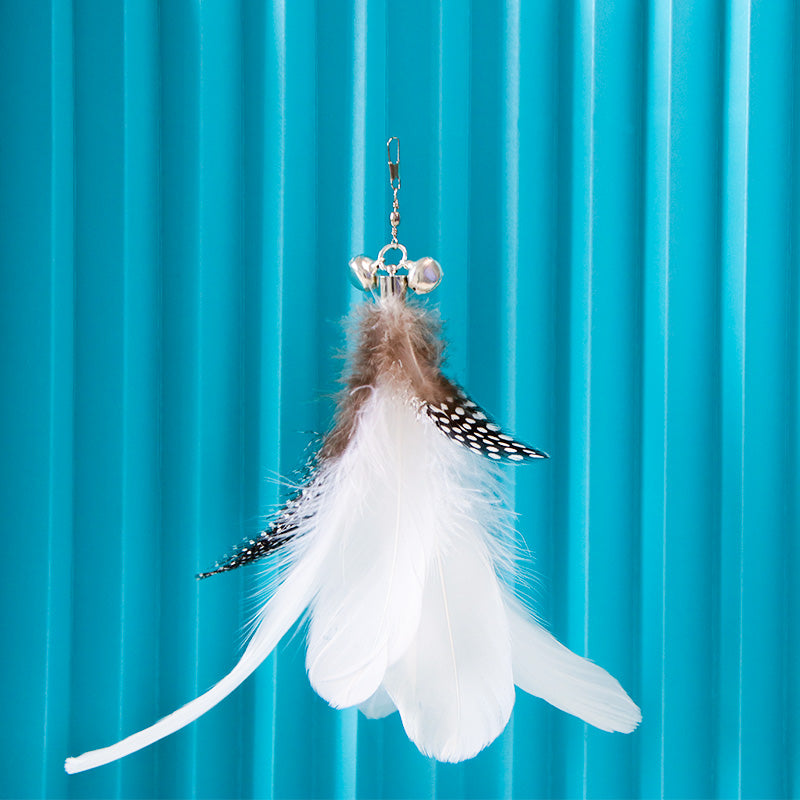 Peg Kitten Retractable Bell Replacement Head Cat Teaser