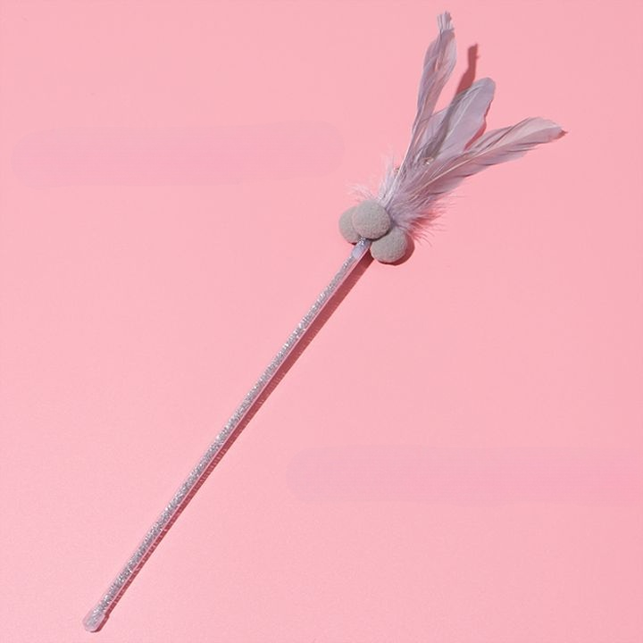 Tassel Long Brush Holder New Arrival Fairy Hair Ball Relieving Stuffy Cat Teaser