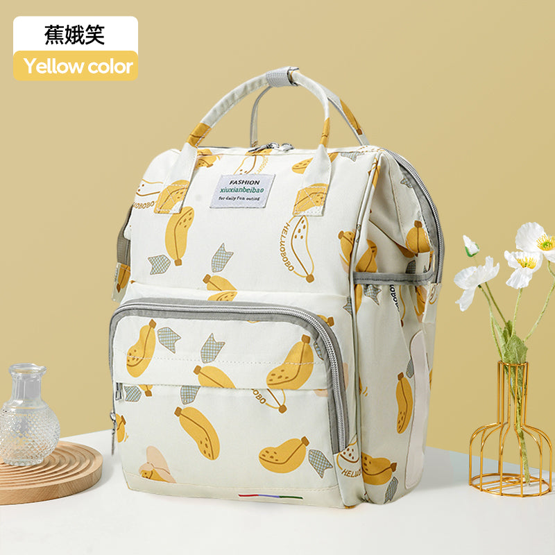 حقيبة مومياء خفيفة الوزن ذات سعة كبيرة للأم والطفل