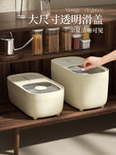 Cat Food Storage Bucket Pet Food Sealed Insect-Proof Moisture-Proof Storage Box Cat Food Storage Tank Dog Food Grain Bucket