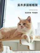 Pet Cat Hammock Cat Nest Cat Crib Hanging Nest Cat Climbing Frame Hanging Window Balcony Glass Cat Sun-Drying Handy Gadget