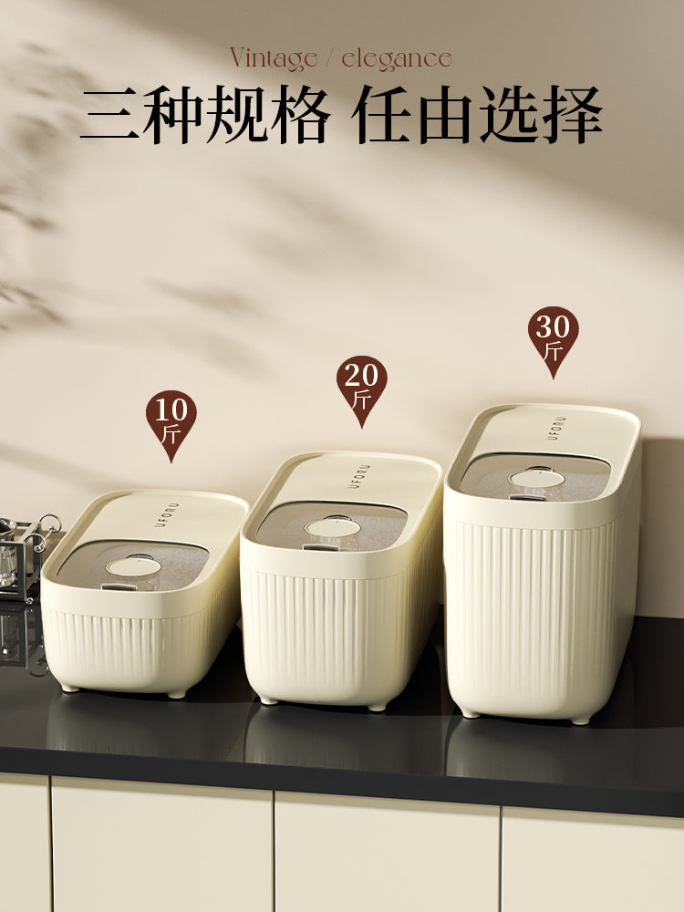 Cat Food Storage Bucket Pet Food Sealed Insect-Proof Moisture-Proof Storage Box Cat Food Storage Tank Dog Food Grain Bucket