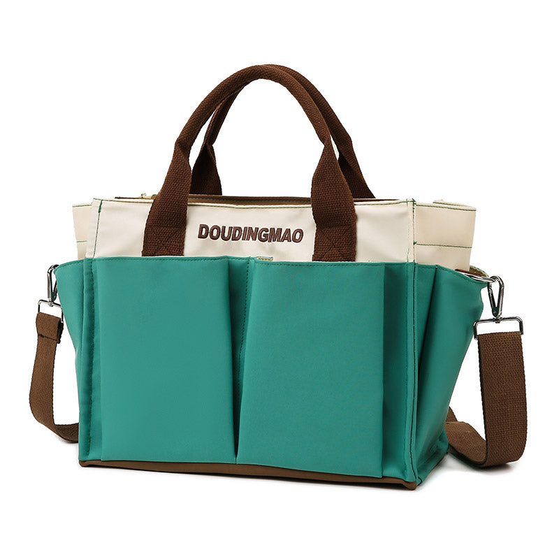 Handbags for Moms Shoulder Bag Baby Mom out Bag Messenger Bag Minimalist Casual Baby Diaper Bag 2024 Fashion