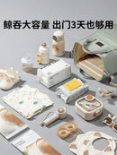 Beineng Mummy Baby Diaper Bag Outdoor Heating Insulation Lightweight 2024 New Arrival Large Capacity Multifunctional Backpack