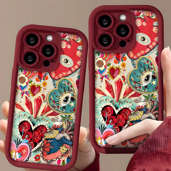 All-inclusive One-Eye Love Creative Phone Case