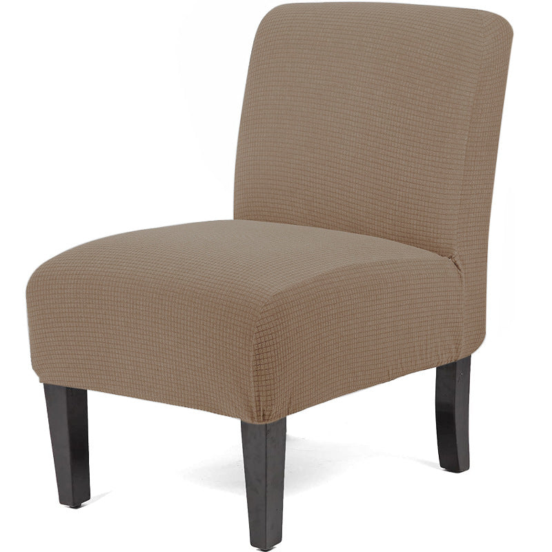 Solid Color Stretch Thick Full-body Single Chair Cover