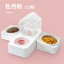 Cat Water Fountain Dog Water Fountain Flowing Non-Plug Electric Cat Drinking Water Dog Feeding Water Keep Dry Mouth Cat Bowl Pet Supplies