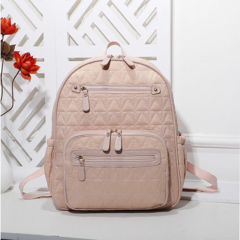 Baby and Mother Quilted Waterproof Belt Portable Baby Mommy Bag