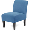 Solid Color Stretch Thick Full-body Single Chair Cover