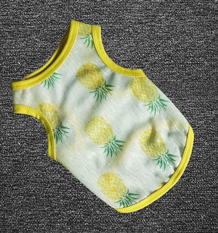 New Arrival Pet Dog Clothes Spring/Summer Breathable Thin and Comfortable Cool South Korea Cool Feeling Clothing Teddy Schnauzer Vest