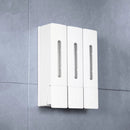 Wall-mounted Punch-free Hair & Body Shampoo Box Press Soap Dispenser
