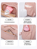 Baby and Mother Quilted Waterproof Belt Portable Baby Mommy Bag