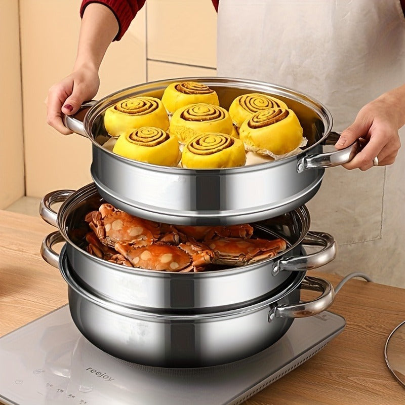 Stainless Steel Steamer Household Multi-layer Thickening