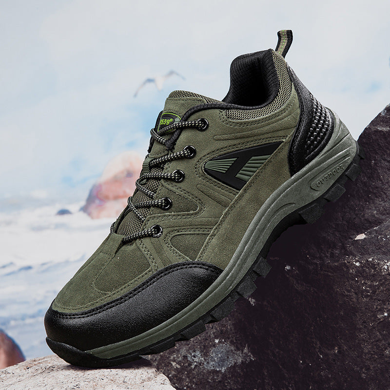 Low-top Outdoor Boots Wear-resistant Combat Boots Climbing Shoes