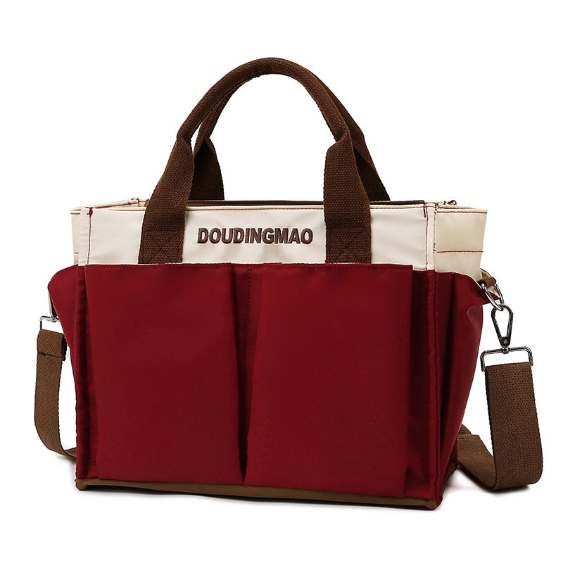 Handbags for Moms Shoulder Bag Baby Mom out Bag Messenger Bag Minimalist Casual Baby Diaper Bag 2024 Fashion