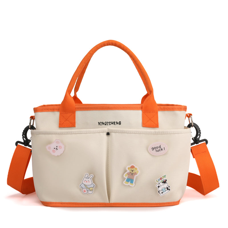 Fashion Mummy Baby Diaper Bag 2023 New Arrival Multi-Function Feeder Shoulder Crossbody Bag Baby Outdoor Lightweight Mother Bag