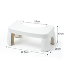 Thickened Toilet Seat Plastic Footpad Squatting Pit Footstool