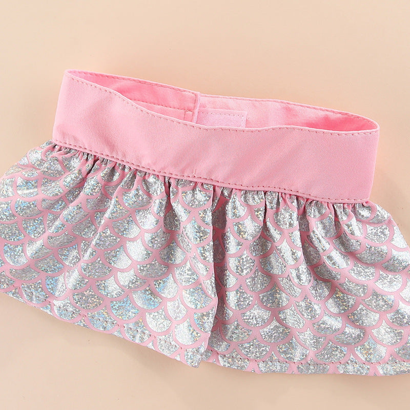 Summer Pet Clothing Pet Bikini Suit Swimsuit Teddy Beach Ragdoll Dog Clothes Pet Swimsuit