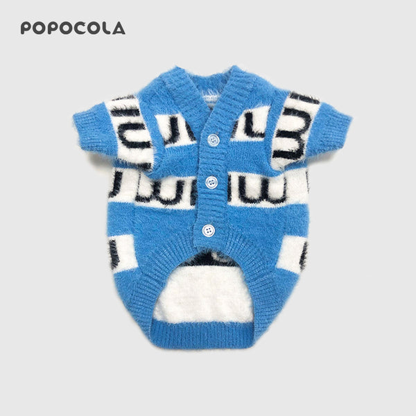 Trendy Sweater Pet Cat Autumn and Winter Bichon Teddy