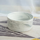 Raised Wooden Frame Ceramic Protection Cervical Spine Cat Bowl