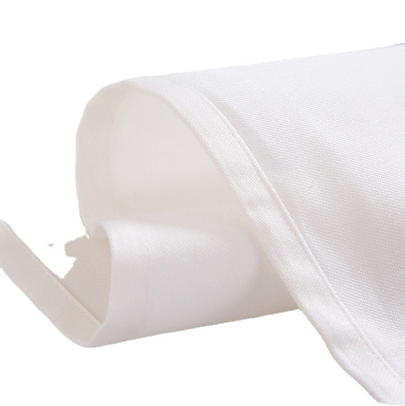 Rectangular Exhibition Tablecloth Western White Table Cloth