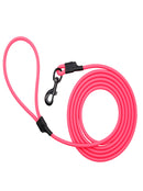 Hot Sale PVC round Hand Holding Rope Waterproof Antifouling Long Dog Leash Tensile Abrasion Resistant Pet Chain Source Factory
