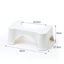 Thickened Toilet Seat Plastic Footpad Squatting Pit Footstool