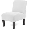 Solid Color Stretch Thick Full-body Single Chair Cover